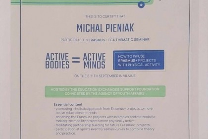 : ACTIVE BODIES = ACTIVE MINDS 
