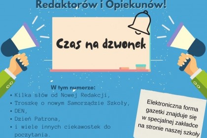 Nowy numer "Czas na dzwonek"